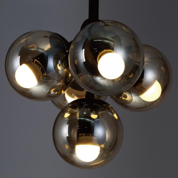 5,10,15,21 head bulbs DNA bubble glass ball pendant light magic bean pendant light