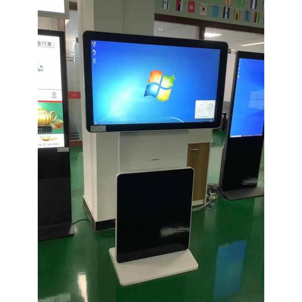 Коммерчески вертикаль здания киоск объявления 180 градусов 55 дюймов ротатабельный