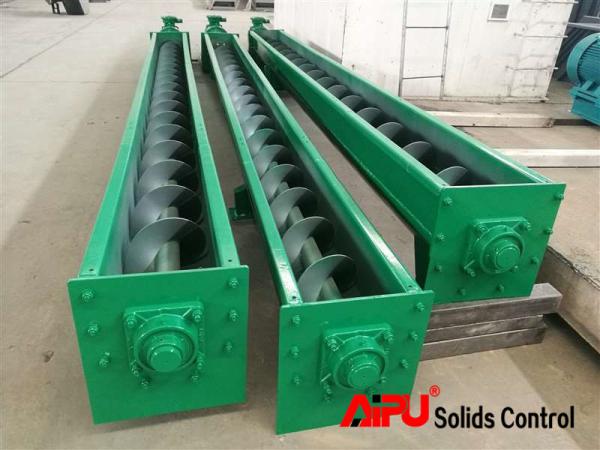Drilling Mud Sludge Screw Conveyor Auger Screw Feeder Waste Management