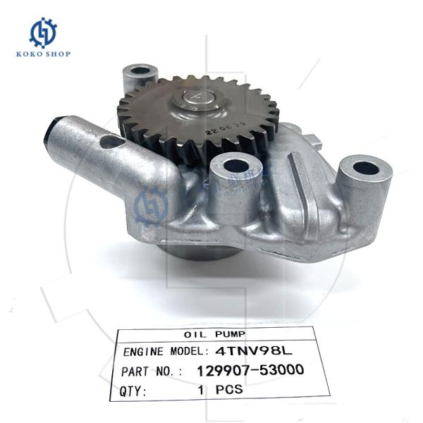 129907-53000 129907 Engine Oil Pump 4TNV98L Diesel Engine Parts For Yanmar Excavator Engine Spare Parts