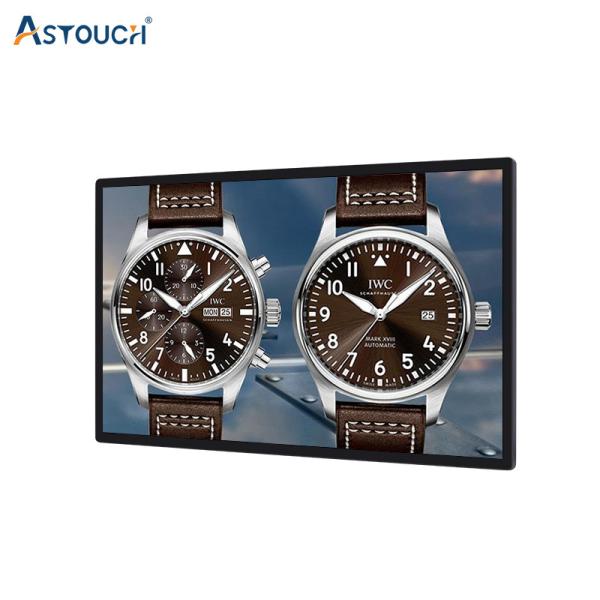 98 Inch Wall Mounted Indoor Advertising Player With CMS IR Touch