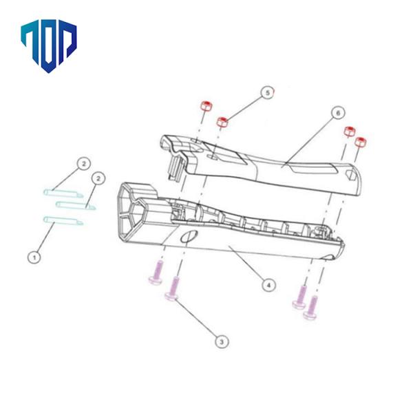 Части OEM автомобиля клуба штепсельной вилки шнура DC заряжателя тележки гольфа 48V для EZGo RXV
