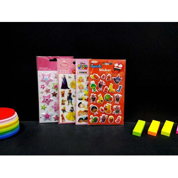 0.05mm Childrens Reward Stickers Luminous Custom Promotional Stickers