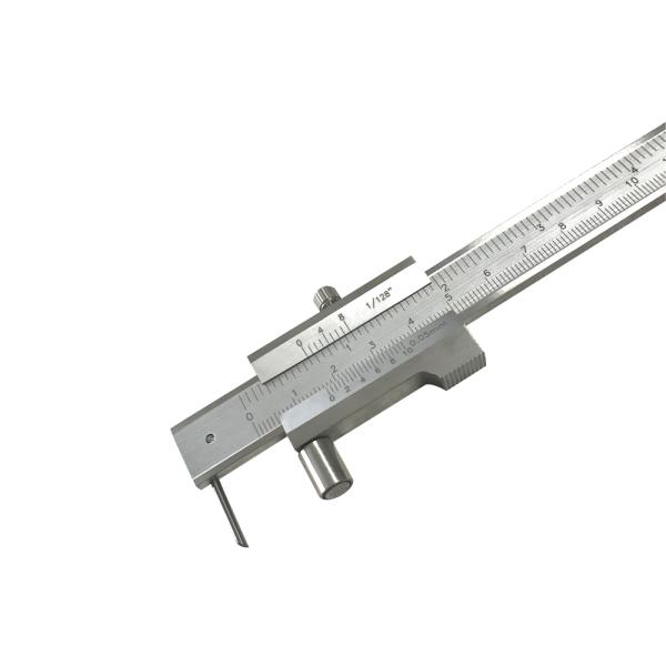 0-200mm Marking Vernier Caliper With Carbide Scriber Parallel Marking Gauge Ruler Measuring Instrument