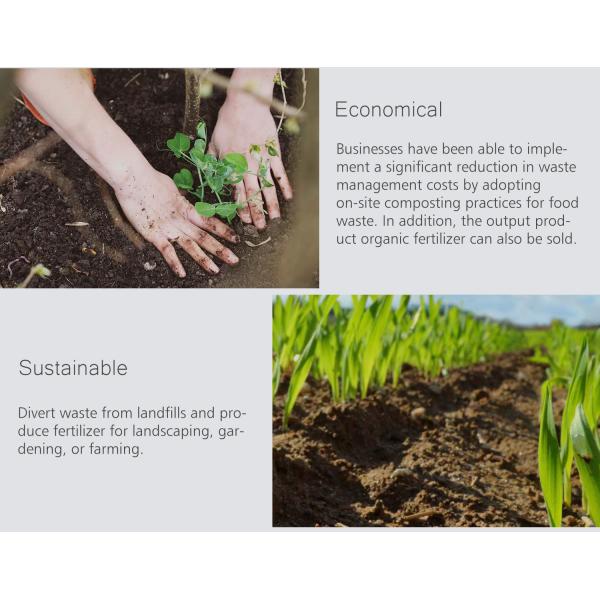 300KG Waste Converter Bio Compost Machine