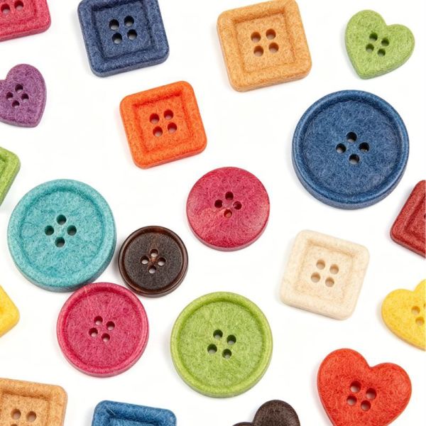 Resin Buttons ideal for customizing garments and craft projects providing stylish and functional fastening options