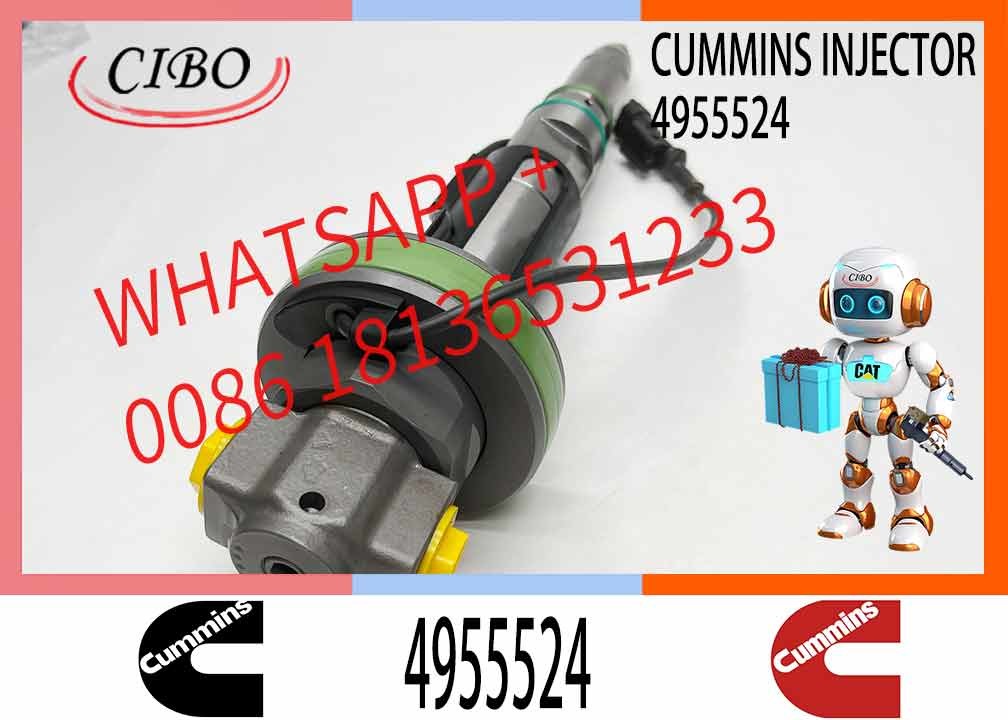 Cummins Оригинальный дизельный двигатель топливный инжектор 4955524 для Cummins QSK38 QSK50 машиностроения