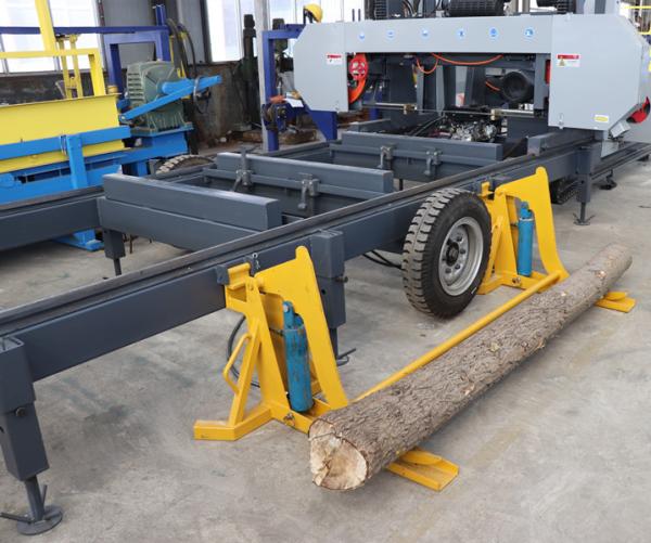 Shandong Horizontal Wood Portable Band Saw Sawmill Log Sawing Machine