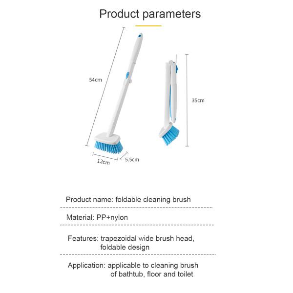 Щетка телескопичного регулируемого угла складная очищая легкая для использования