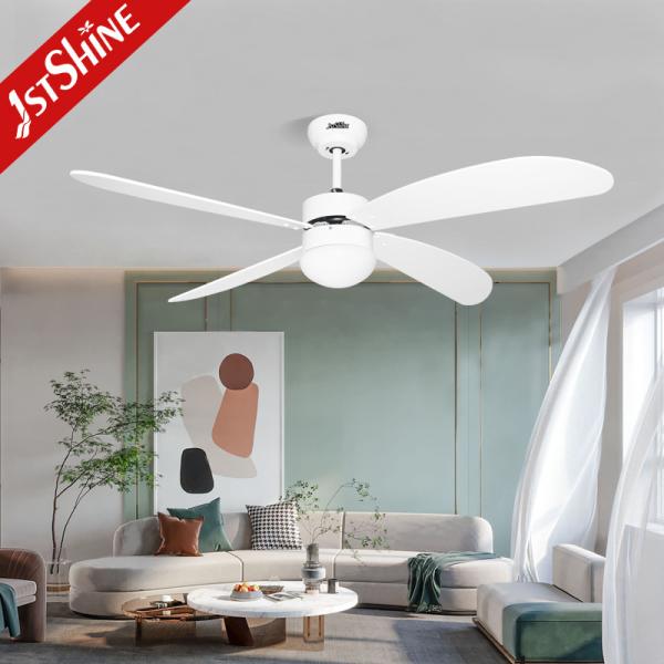 230 V de lâmina de madeira compensada LED ventilador de teto com 6 velocidades de controle remoto