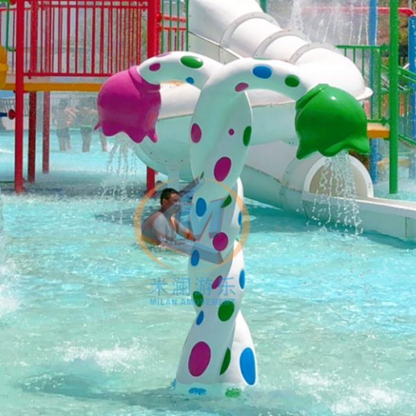 12Meters Height Multiple Rainbow Race Water Slide For Adults