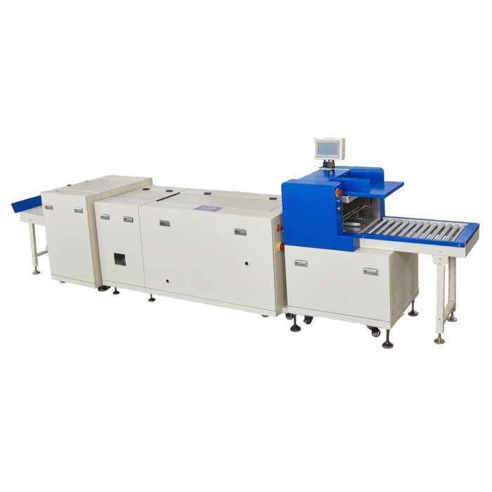 HX480P Booklet Processing Machine servo synchronized feeding multi function integrated line