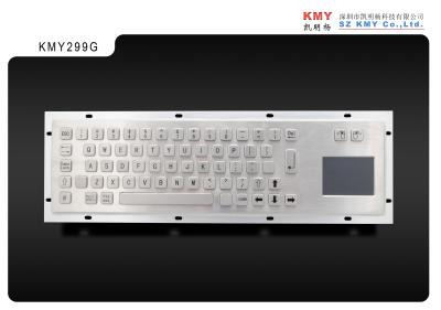Clavier industriel antipoussière de catégorie médicale de la CE avec le touchpad