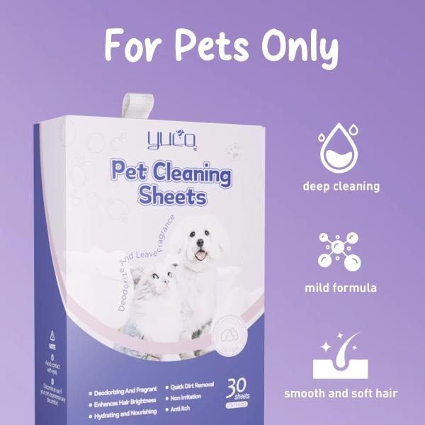 Safe Pet Laundry Detergent Sheets Plastic Free Eco Friendly Dog Shampoo Sheets