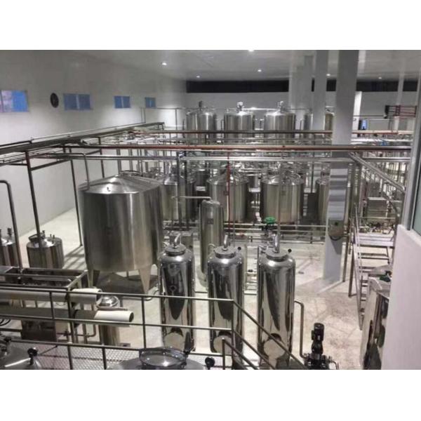 Stainless Steel 304/316 60kw UHT Milk Processing Plant for High Capacity Production
