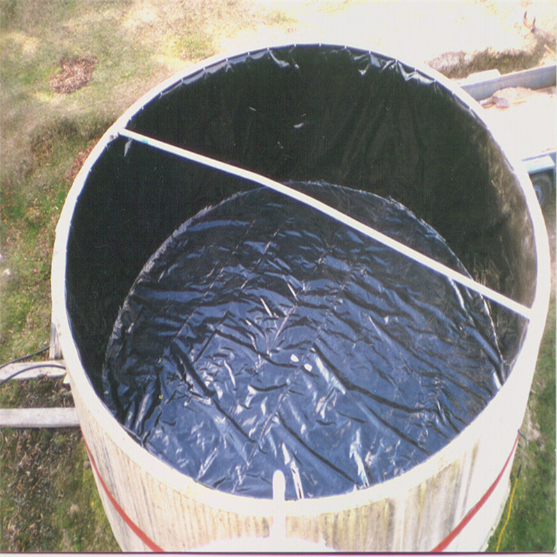 HDPE черный Rolls вкладыша пруда Geomembrane танка полиэтилена 0.5mm
