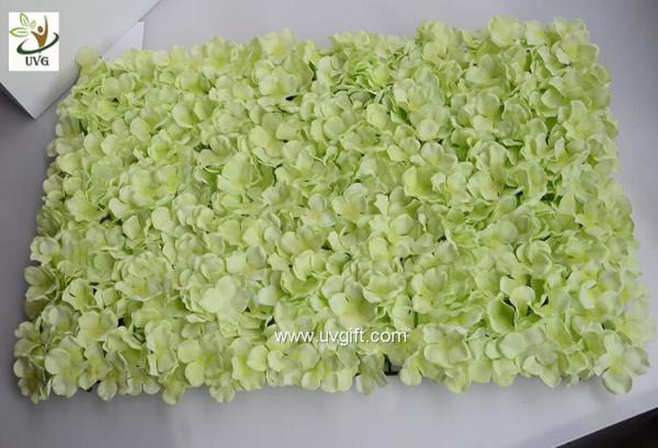 UVG cheap wedding backdrop design plastic grid artificial flower wall and arch for wedding decor CHR1142