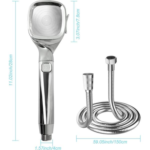 Bathroom Wash Lizhen Haw-vic- Sifang Four Stage Household Booster Filter Handheld Shower