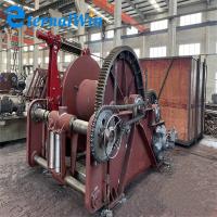 2 Ton-60 Ton Hydraulic Anchor Winch Single ou cilindro dobro