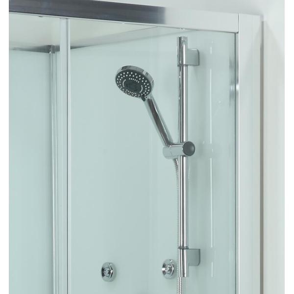 Salles de massage/clôtures en verre claires rectangulaires douche de clubs avec le plateau