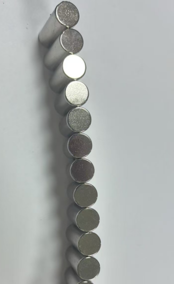 N42 Neodymium Cylinder Magnet 10mm dia. x 20mm thick Diametrically Magnetized (2-Pole)