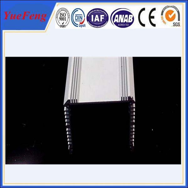 extruded aluminium special profile 6061/6063/6082, aluminum radiator fins factory