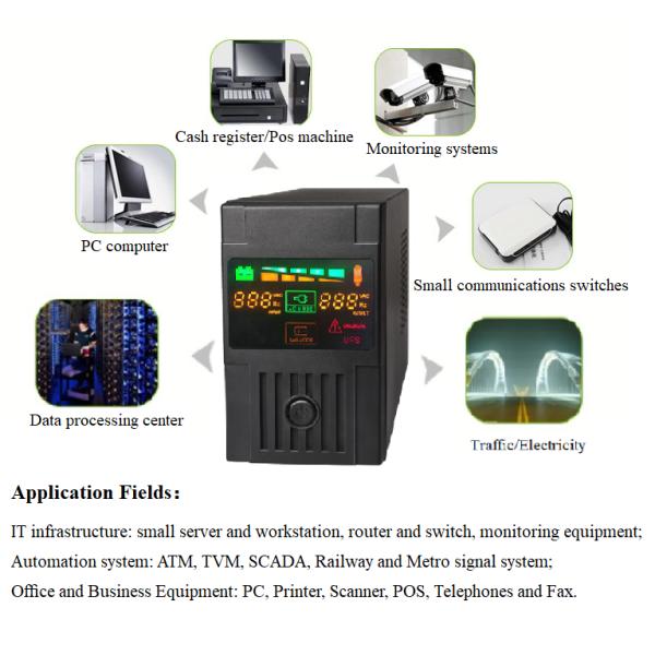 электропитание UPS маршрутизатора 850va 480W Wifi мини автономное с предохранением от перегрузки