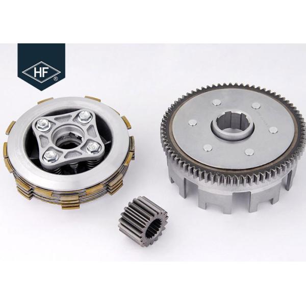 5 Screws Motorcycle Clutch Assembly Wet CG125 5 Pcs With Clutch House