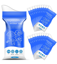 Emergency Urinal Bag, Pack Portable Camping Pee Bags, Travel Pee Bags, Traffic Jam Emergency Portable Urine