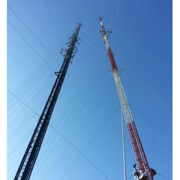 36m/S башня клетки Guyed решетки телекоммуникаций триангулярная 30m