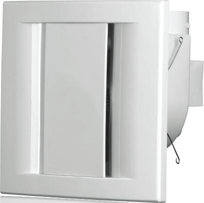 Ventilador de escape de cozinha de 2-12 polegadas montado na parede com iluminação e design de fluxo axial
