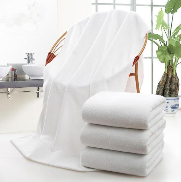 5 Star Hotel 32S Satin 100% Cotton Bath Towel 70*150cm, 600g for wholesale, logo embroidered acceptable