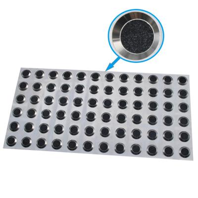 Stainless Steel 316 Tactile Plate for Safe Navigation in High Foot Traffic Areas