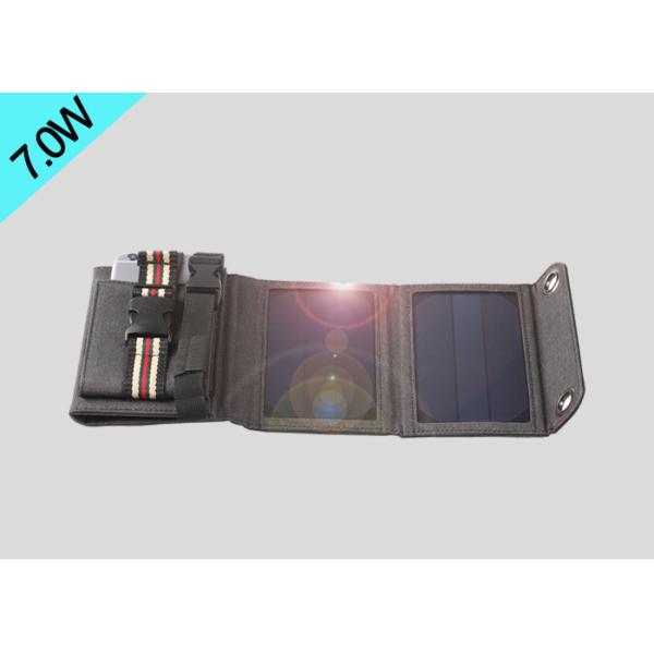 Outdoor Solar Mobile Phone Charger Portable Mini Solar Foldable Bag RoHS Certified
