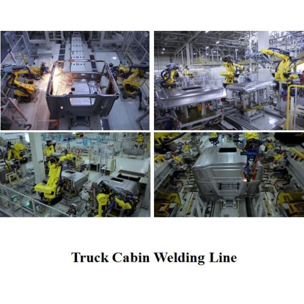 Перевезите вклад на грузовиках сборочного завода мотора общих размеров сборочного конвейера 7950×2200×2435