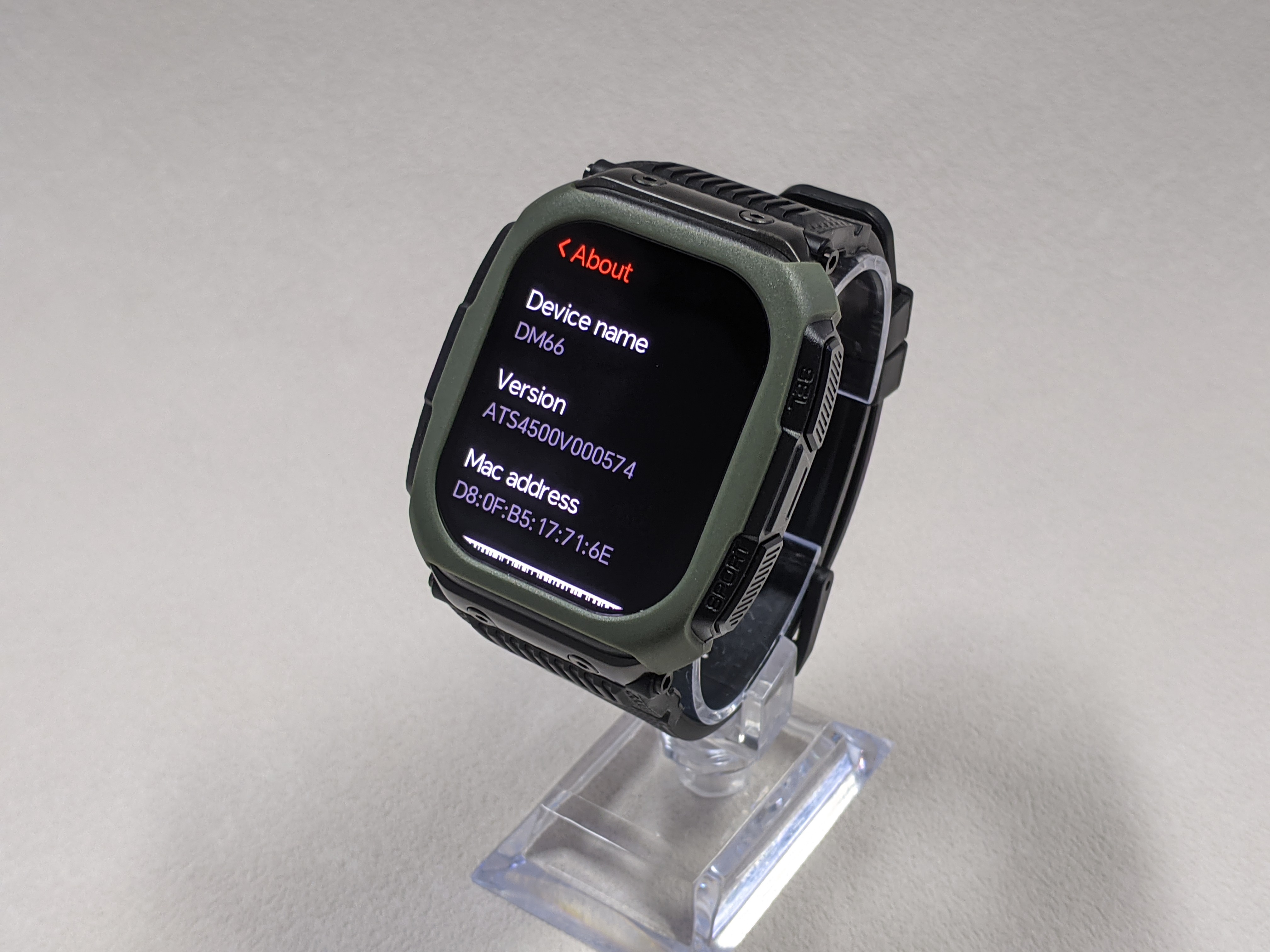 DM66 Offline Map GPS Smart Watch — 2.13