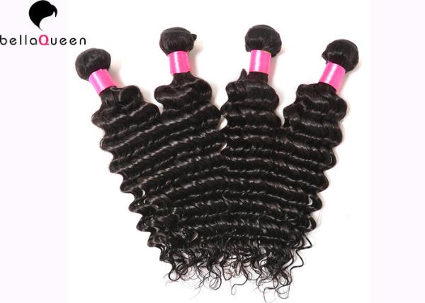 Natural Color Smooth 100% Brazilian Human Hair 95-105g With Full Cuticle