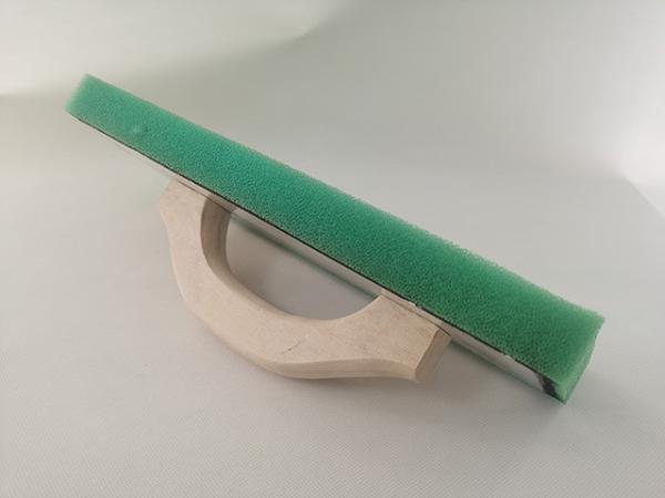 Customized Support Carbon Steel Trowel Popular Foam Trowel with Wooden Handle