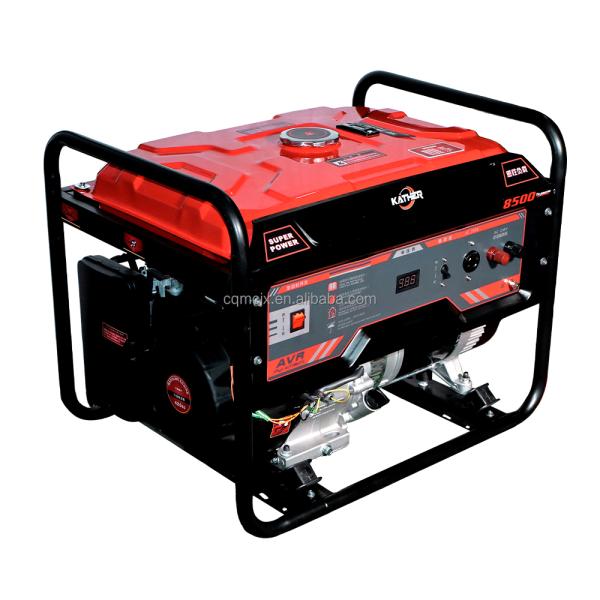 6.5kW 6.5kVA 6500W Air Cooling Petrol Electric Power Generators for Home Backup Power