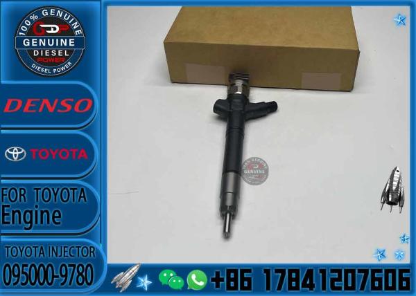 New Diesel Fuel Injector 095000-9730 095000-9780 for TOYOTA 23670-51031 1VD-FTV 23670-59035, 23670-59036,