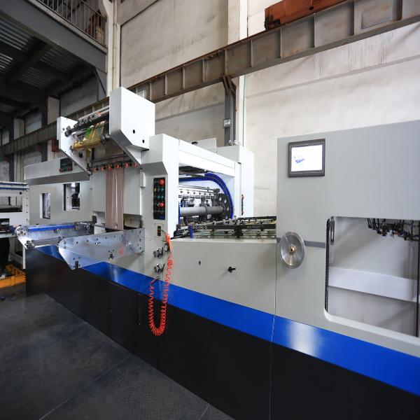 Heat Press Paper Die Cutting Machine 60KW Hot Foil Stamping Machine