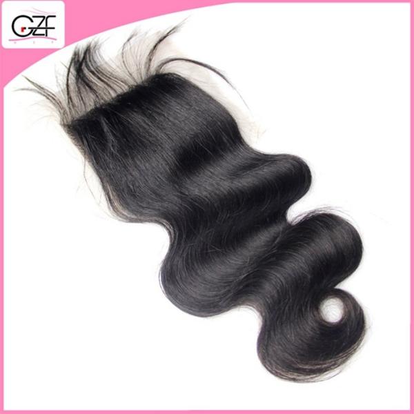 Cheap Price Top Lace Closure Body Wave Natural Color 4x4 Free Parting Lace Closure
