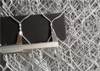 Acier enduit corrosif de Galfan de grillage en pierre de cage d'architecture anti