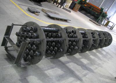 Large Operaion Flexibility Bubble Cap Tray Column , Durable Bubble Cap Distillation Column
