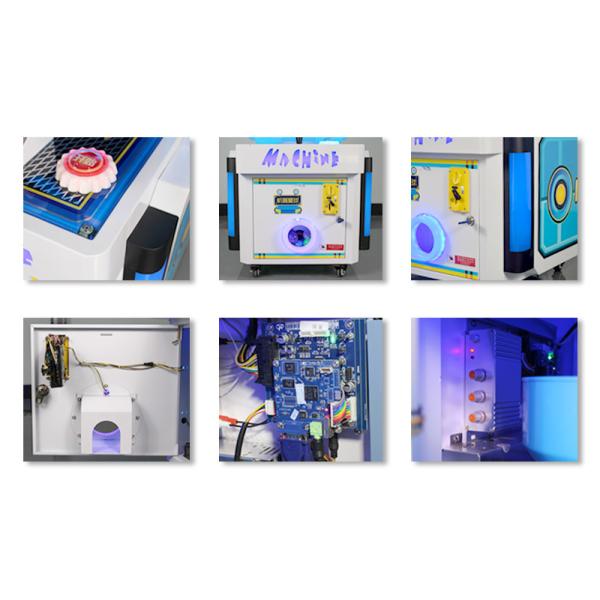 Lottery Redemption Arcade Rowing Game Machines Hardware , Acrylic Main Materials