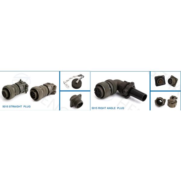MIL-C-5015-MS3106 Straight Plug  Circular Connectors IP68 Waterproof