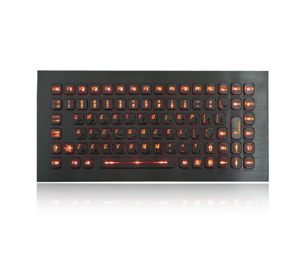防水キオスクの金属のキーボードのバックライト自動支払機機械キーボード