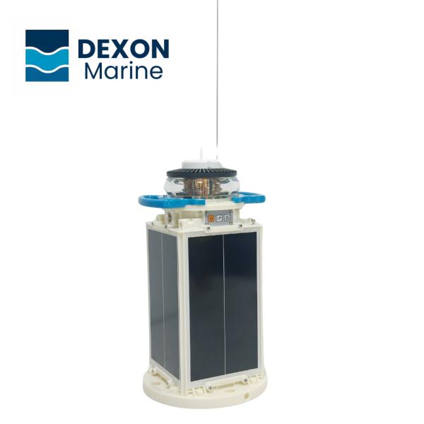 20 NM solar-powered marine navigation lantern beacon light for buoys with AIS AtoN support