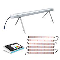 Lumière de croissance personnalisée à spectre complet 120W 150W 4Ft sous Inter Canopy LED pour le micro-vert