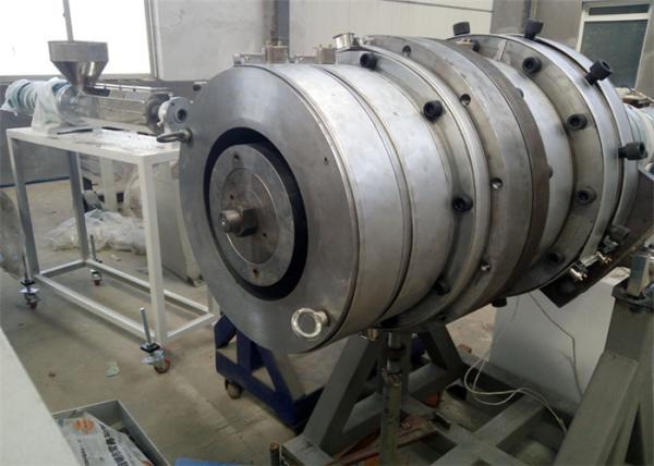 380V PE Water Pipe Making Machine , Plastic PE PPR Pipe Extrusion Line